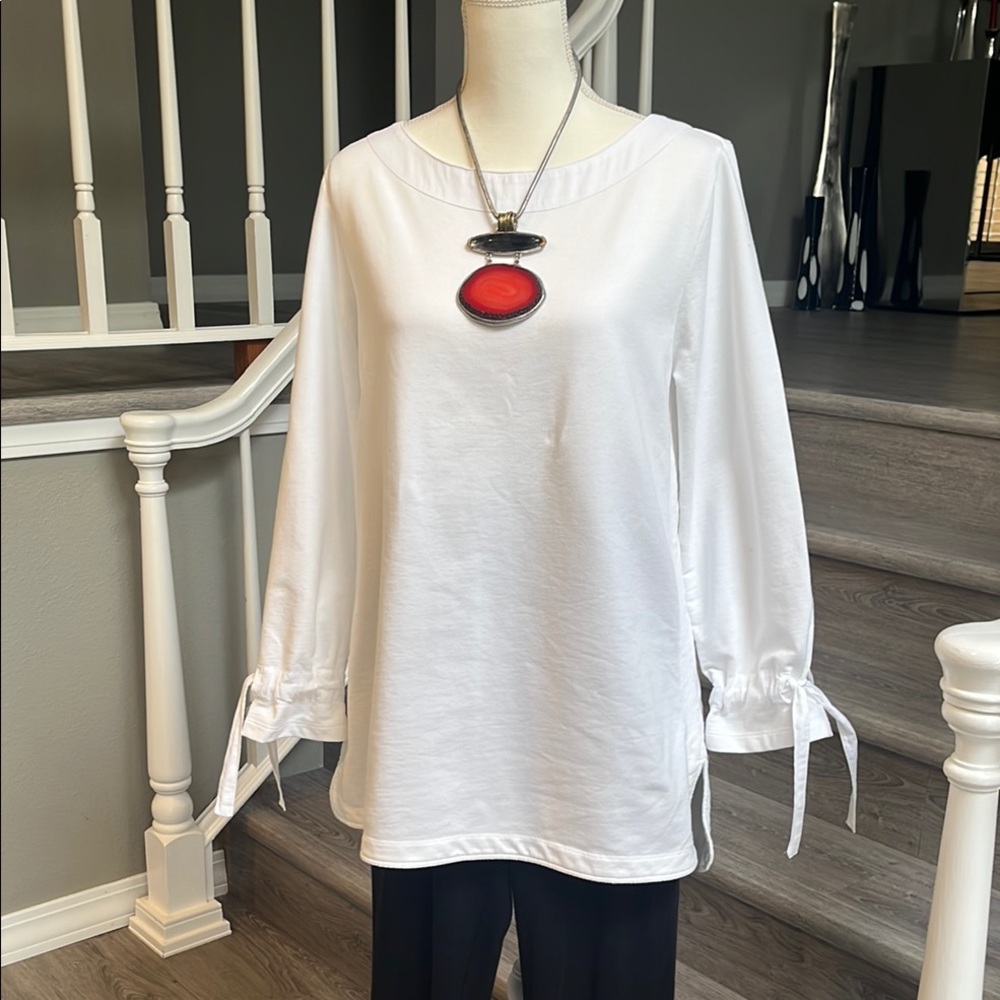 Soft Surroundings White Tunic